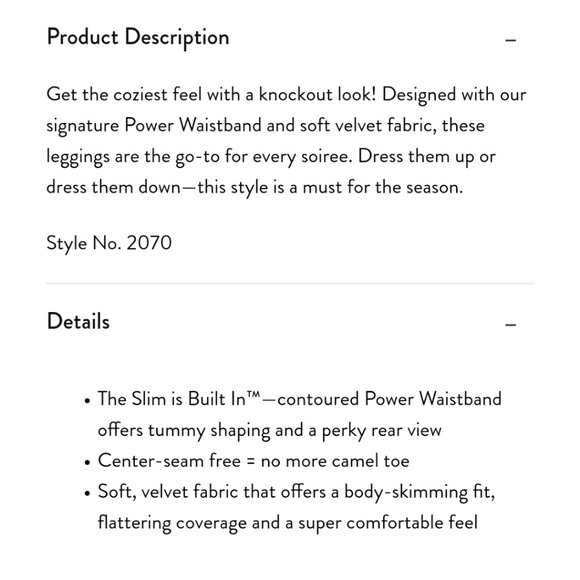 SPANX Velvet Leggings - Picture 13 of 13